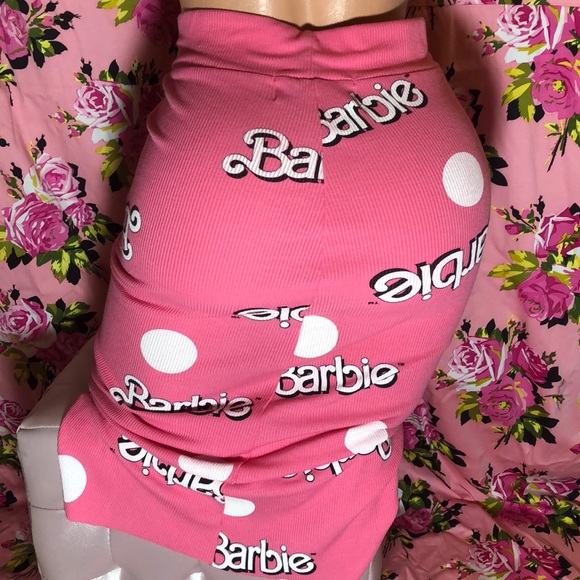 Barbie midi pencil stretchy skipper skirt wildfox - Picture 2 of 5